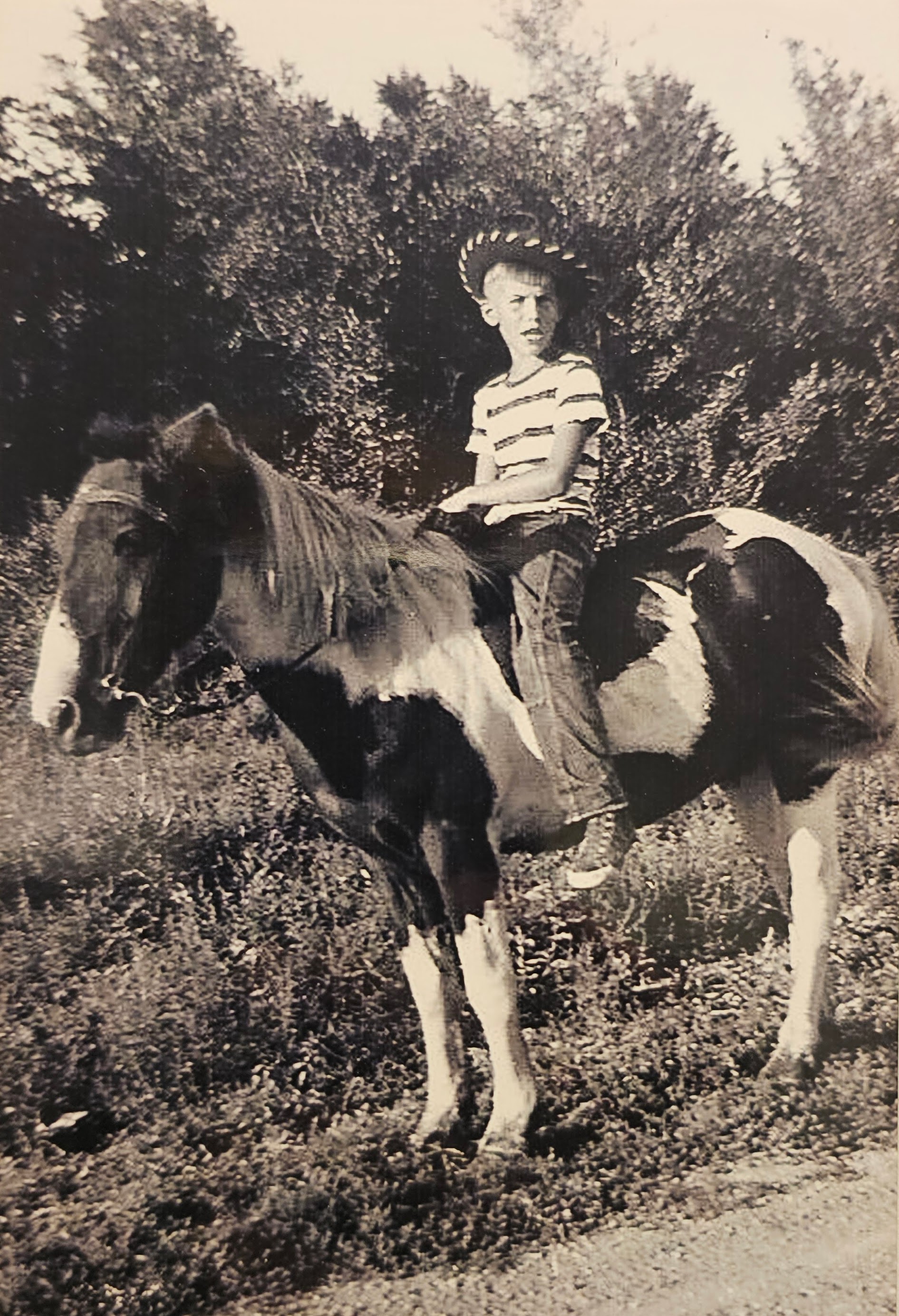 A young Ben in Nebraska
