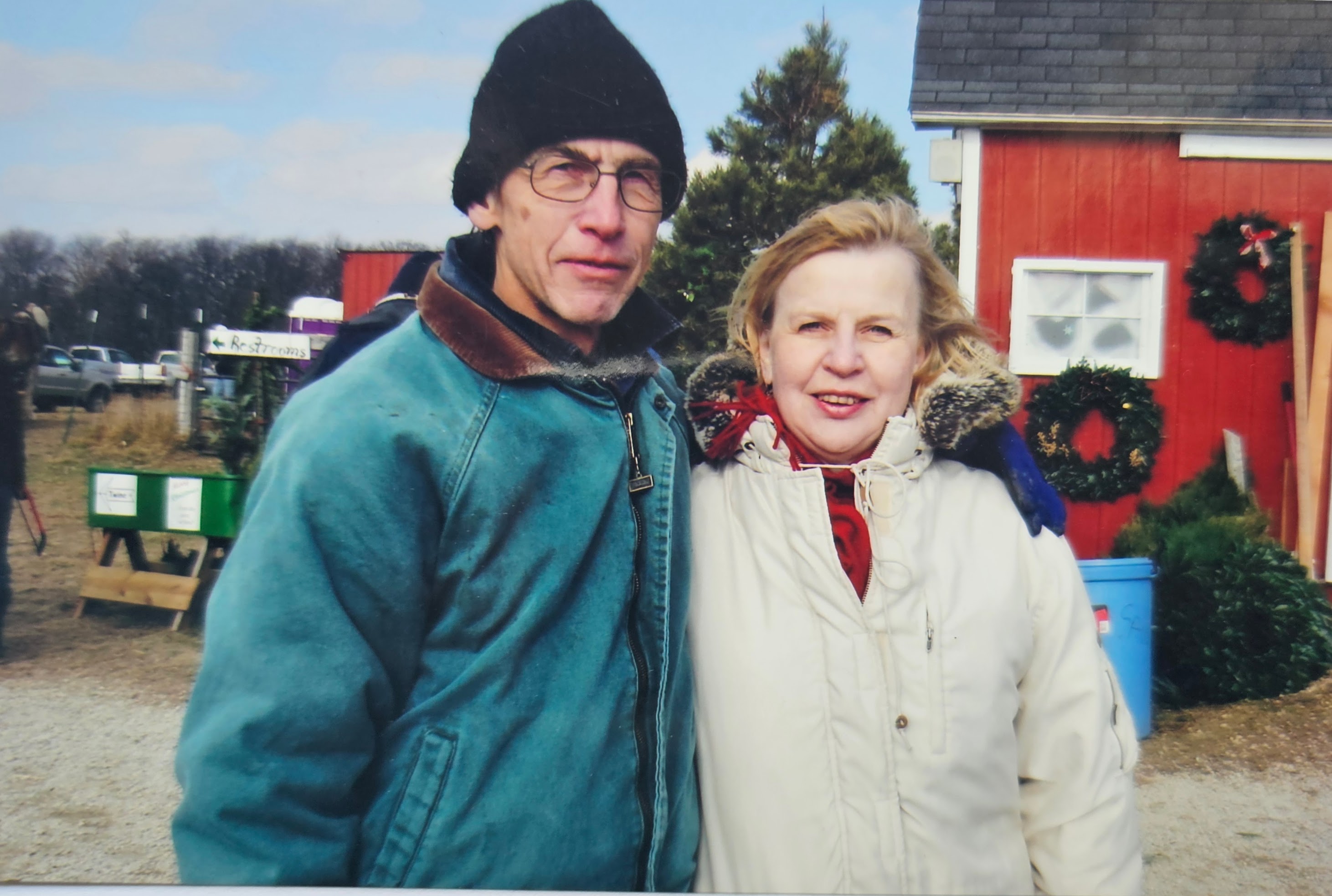 Ben with his sister